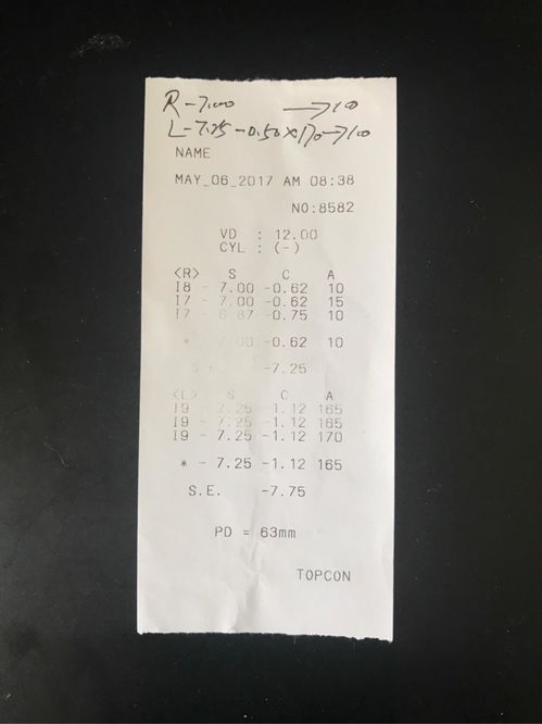 验光和框架配镜结果,隐形眼镜又该选择多少度的呢